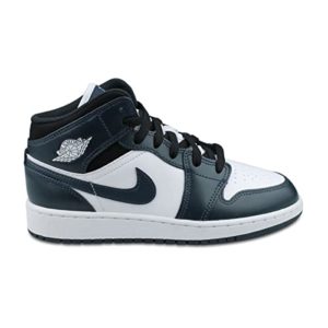 Air Jordan 1 Mid Junior Marine 554725-41 …