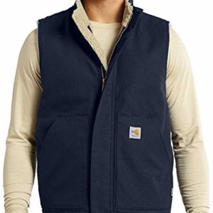 Carhartt Herren Weste mit Sherpa-Futter, …