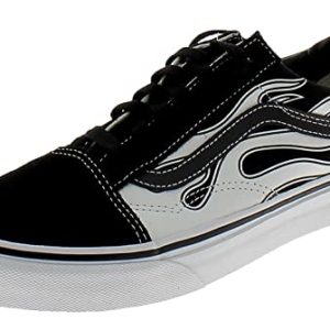 Vans Old Skool Flame Herren Schwarze Spo …