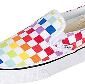 Vans Unisex Slip On Rainbow Chex Skate S …